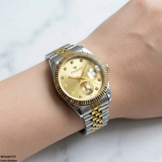 Fashionable Round Dial Women's Watch