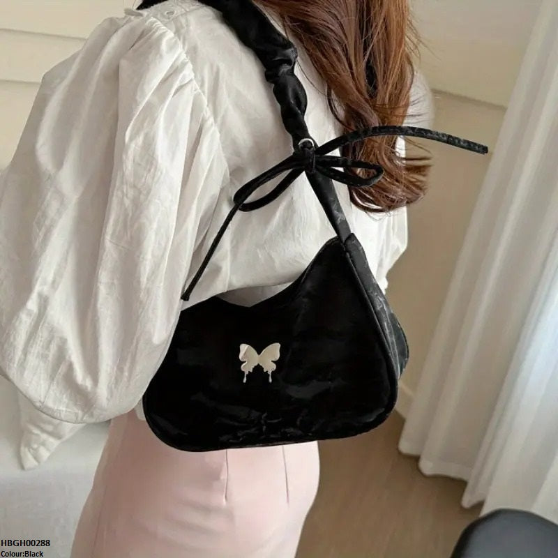 Butterfly Soft Velvet Bag
