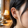 Star/Round Stainless Steel 3 Tops Pairs