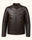 Men's Dark Brown Genuine Leather Jacket – Style 29