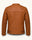 Men's Brown Genuine Leather Jacket – Style 3
