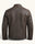 Men's Dark Brown Genuine Leather Jacket – Style 6