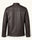 Men's Dark Brown Genuine Leather Jacket – Style 9