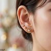 Star/Round Stainless Steel 3 Tops Pairs