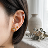 Flower/Round Stainless Steel 3 Tops Pairs