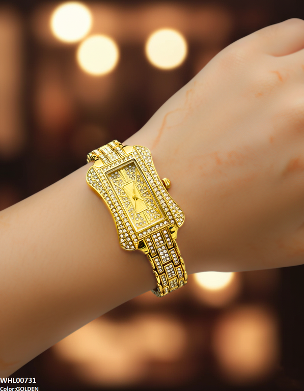 Rectangle Rhinestone Women's Watch