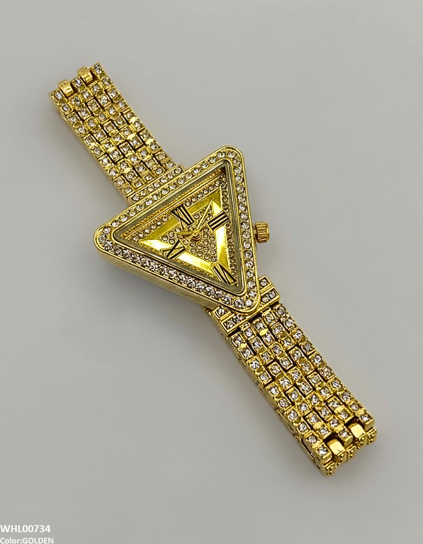 Triangle Rhinestone Women's Watch