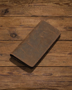 Handcrafted Leather Travel Wallet – Style 6
