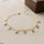 Stainless Steel Clover /Round Drop Anklet