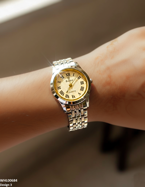 Round Dial Women's Watch