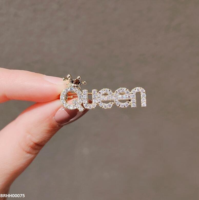 Queen Broach 1 pcs