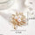 Pearl Berry Zircon Broach