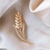 Wheat Ear Zircon Broach