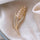 Wheat Ear Zircon Broach