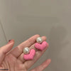Heart Drop Earrings