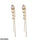 Pearl Layerad Drop Earrings