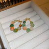 Round Drop Earrings