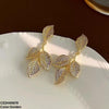 Leaf Drop Earrings