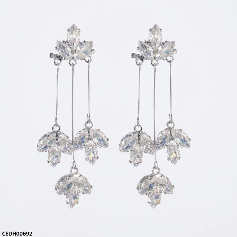 Marquise Stone Drop Earrings