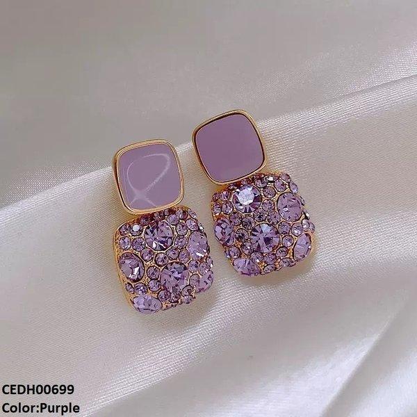 Square Drop Earrings
