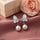 Butterfly Pearl Drop Earrings