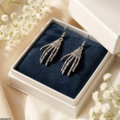 Skeleton Hand Earrings