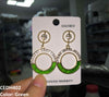 Wheel Drop Earrings Pair