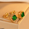 Square Stud Tops Pair
