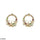 Round Flower Tops Pair