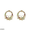 Round Flower Tops Pair