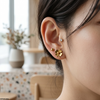 Stainless Steel Flower 3 Tops Pairs