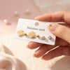 Stainless Steel Flower 3 Tops Pairs