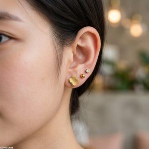 Stainless Steel Flower 3 Tops Pairs