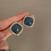 Step Cushion Ear Tops Pair