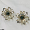 Flower Ear Tops Pair
