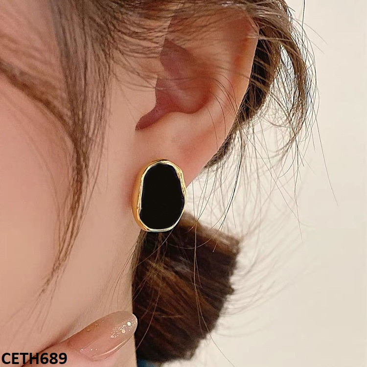 Painted Black Tops Pair