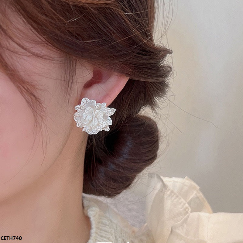 Plain Flower Tops Pair