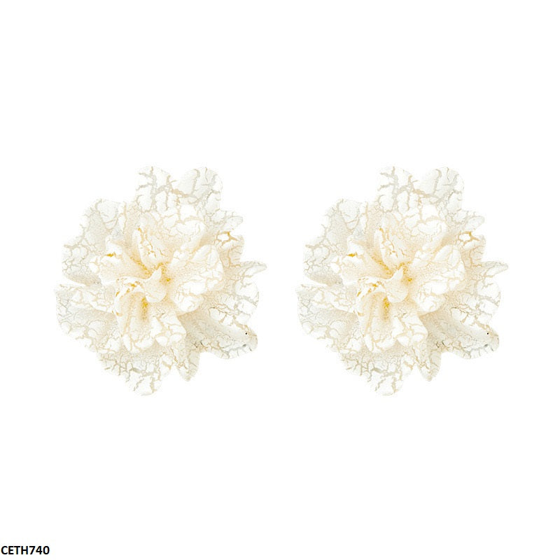Plain Flower Tops Pair