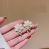 Pearl Flower Tops Pair