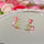 Rose Flower Tops Pair