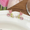Rose Flower Tops Pair