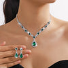 Tear Bracket Necklace Set