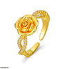 Casting Flower Ring Adjustable
