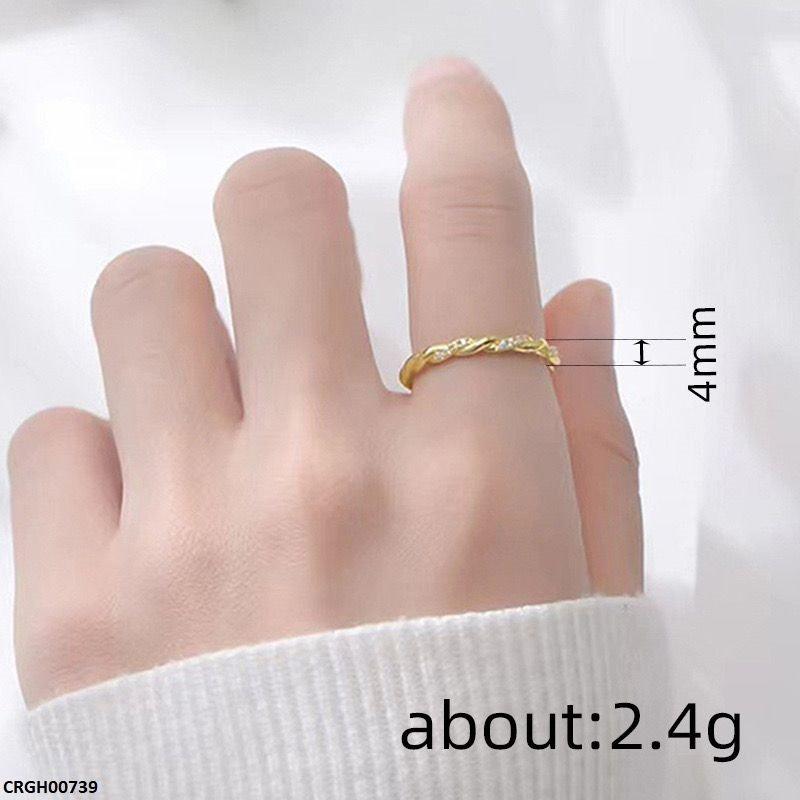 Round Covered Ring