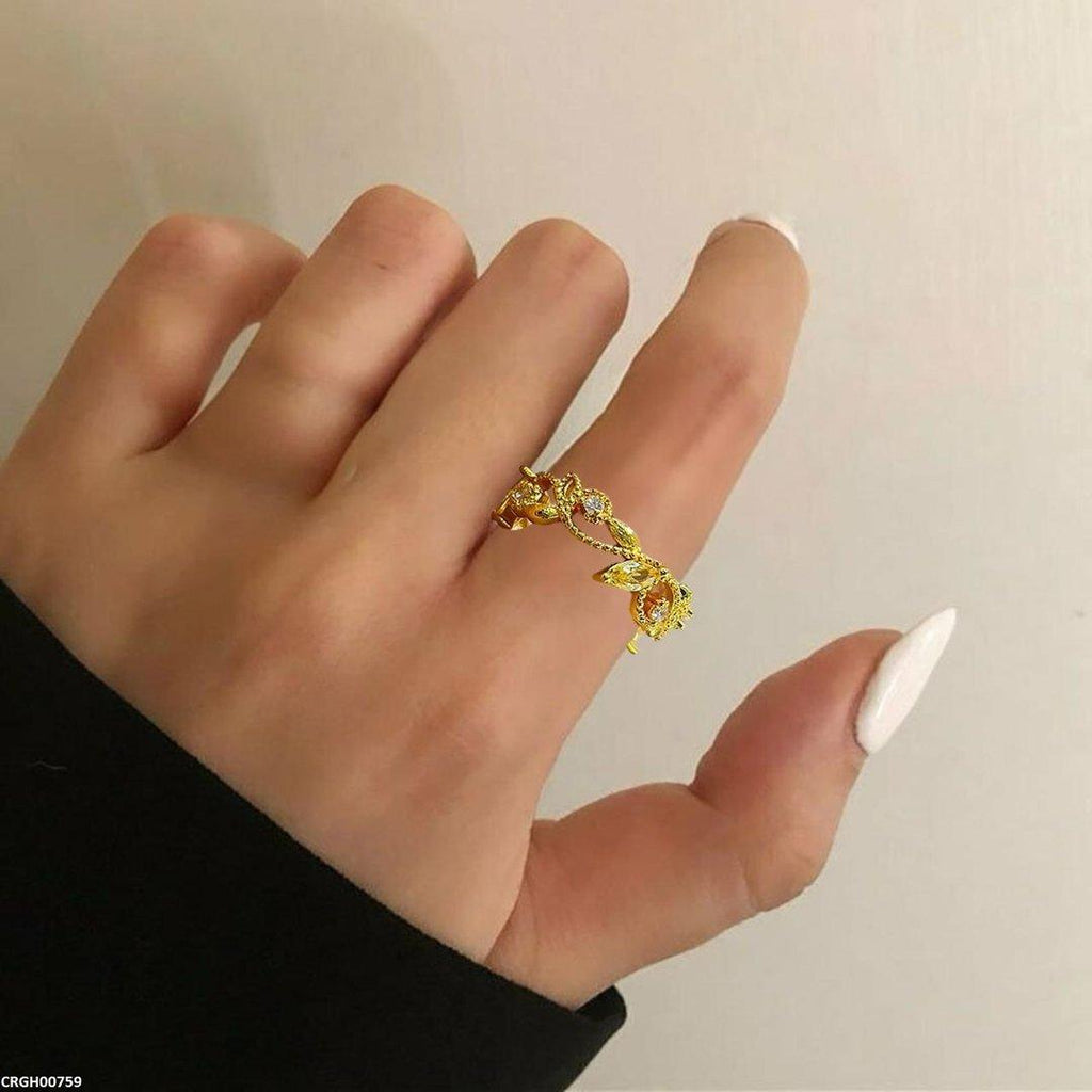 Crown Ring Adjustable