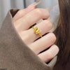 Double Butterfly Ring Adjustable