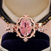 Oval Crown Ring