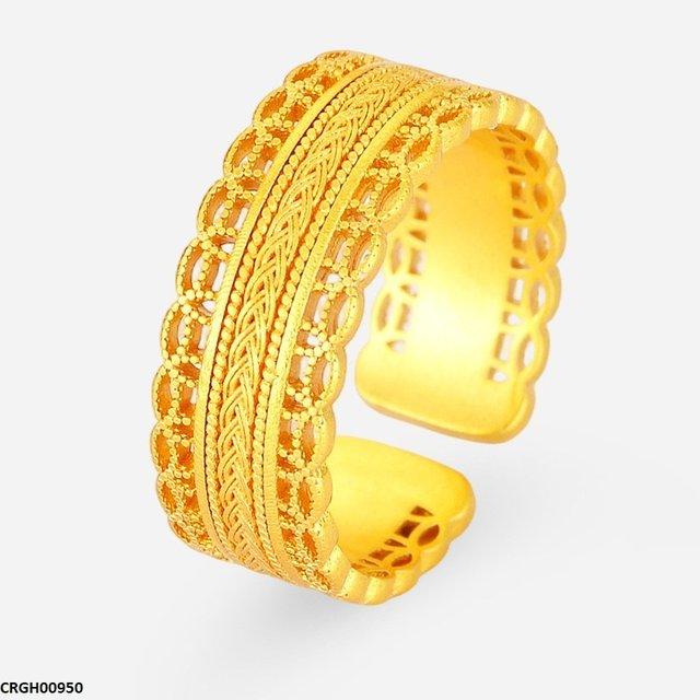 Round Filigree Ring Adjustable