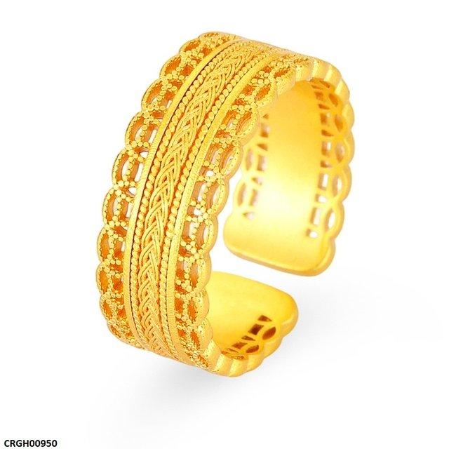 Round Filigree Ring Adjustable