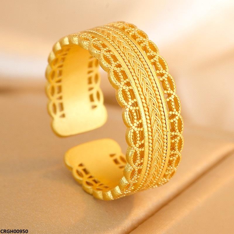 Round Filigree Ring Adjustable